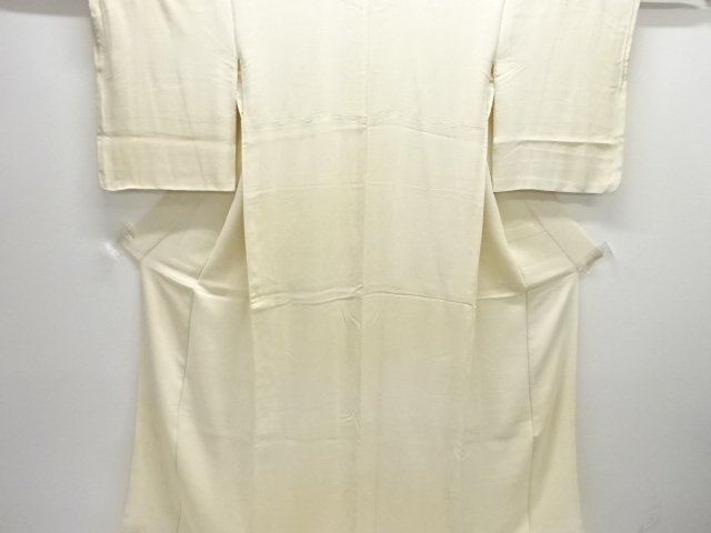 アンティーク　白錦紗中着